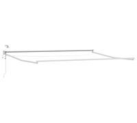 vidaXL Store électrique rétractable, couleur crème, 4,5 × 3 m