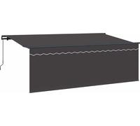 vidaXL, store enroulable anthracite, 350 x 200 cm