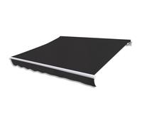 vidaXL, store enroulable, anthracite, 400 cm