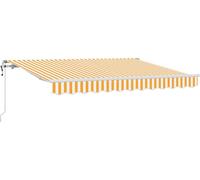 vidaXL, store enroulable jaune, 300 x 200 cm, tissu