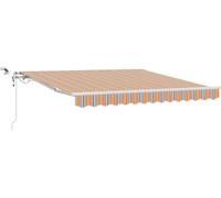 vidaXL, store enroulable, multicolore, 300 x 250 cm, polyester