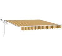 vidaXL, store enroulable, multicolore, 300 x 250 cm, polyester