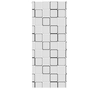 vidaXL Store enrouleur de douche 110x240 cm largeur du tissu 106 cm