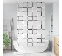vidaXL Store enrouleur de douche 130 x 240 cm - largeur du tissu 126 cm
