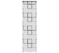 vidaXL Store Enrouleur de Douche avec Cassette Largeur du Tissu 66 cm
