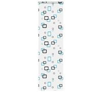 vidaXL Store enrouleur de douche avec cassette – largeur du tissu 76 cm