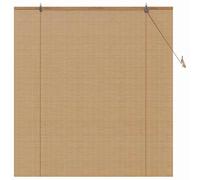 vidaXL Store Enrouleur Marron 150 x 160 cm Bambou, Store Enrouleur rectangulaire Moderne, résistant aux UV, décor Facile à Installer pour fenêtres en Bambou