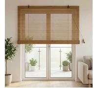 vidaXL Store enrouleur Marron 150 x 220 cm Bambou 42039802