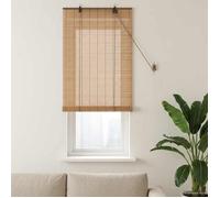 vidaXL Store enrouleur Marron 60 x 160 cm Bambou