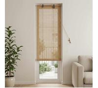vidaXL Store enrouleur Marron 70 x 220 cm Bambou 42039743