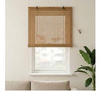 vidaXL Store enrouleur Marron 80 x 160 cm Bambou 42039782