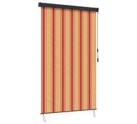 vidaXL Store enrouleur Multicolore 160 x 250 cm Tissu et Aluminium
