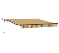 vidaXL, store enrouleur multifonctionnel, plusieurs couleurs, 350 x 250 cm, polyester