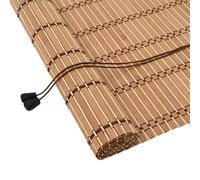 vidaXL Store Enrouleur Nature 110 x 220 cm Bambou