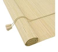 vidaXL Store Enrouleur Naturel 130 x 160 cm Bambou