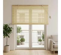 vidaXL Store enrouleur Naturel 130 x 220 cm Bambou 42039755