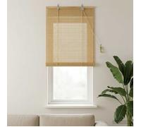 vidaXL Store enrouleur Naturel 50 x 160 cm Bambou 42040560