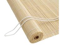 vidaXL Store Enrouleur Naturel 50 x 220 cm Bambou