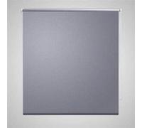 vidaXL Store Enrouleur Occultant 120x175 cm Gris Pare-vue Tamisant Pare-soleil 240129 Gris G