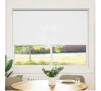 vidaXL Store enrouleur occultant 240131 – 144,4 x 175 cm (tissu 140 cm) – Blanc