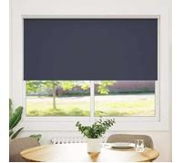 vidaXL Store enrouleur occultant - 140 x 175 cm - Bleu