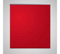 VidaXL Store Enrouleur Occultant 160 x 175 cm - Rouge