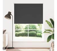 vidaXL Store enrouleur occultant - 160x230 cm - Noir