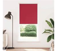 vidaXL Store Enrouleur Occultant 80x230 cm Rouge Fenêtre Chambre à Coucher 240148 Rouge G