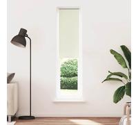 Vidaxl Store Enrouleur Occultant Blanc Cassé 45x210cm Largeur Du Tissu