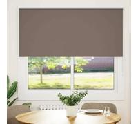 Vidaxl Store Enrouleur Occultant Café 145x130cm Largeur Du Tissu