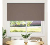 vidaXL Store enrouleur occultant 145x150 cm - Café - Jour et nuit, pour cuisine - 4011007 Or