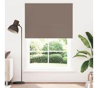 vidaXL Store Enrouleur occultant café 160x230cm Largeur du Tissu, Store de Jour et de Nuit, Store de Cuisine, Store Enrouleur occultant