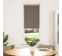 vidaXL Store Enrouleur occultant café 55x130cm Largeur du Tissu 50,7cm, Store de Jour et de Nuit, Store de Cuisine, Store Enrouleur occultant