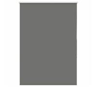 vidaXL Store enrouleur occultant Largeur du tissu 85,7 cm Polyester Gris 4011152
