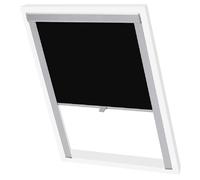 vidaXL Store enrouleur occultant Noir 104 cm - Compatible Velux