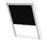 vidaXL Store enrouleur occultant Noir 104 Compatible Velux GGL et GGU 131291