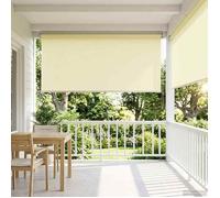 vidaXL Store enrouleur Protection UV Crème 160 x 230 cm Polyester 42041186