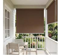 vidaXL Store enrouleur Protection UV Taupe 60 x 140 cm Polyester 42041188