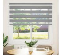vidaXL Store Enrouleur Tamisant 140,9x175 cm Gris Store Occultant Fenêtre Maison