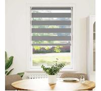 vidaXL Store Enrouleur Tamisant 90,9x150 cm Gris Store Occultant Fenêtre Maison 240207