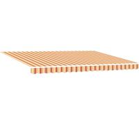 vidaXL Store extensible jaune et orange 450 x 350 cm