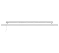 vidaXL Store extensible vert et blanc 500 x 300 cm