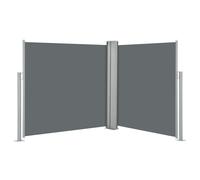 vidaXL Store latéral extensible Anthracite 120 x 600 cm