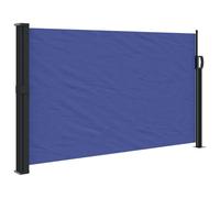 vidaXL Store latéral extensible bleu 117x300 cm