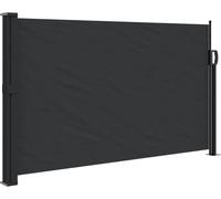 vidaXL Store latéral extensible noir 120x500 cm