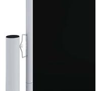 vidaXL Store latéral extensible noir 180x1200 cm