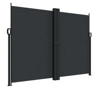 vidaXL Store latéral extensible noir 180x600 cm