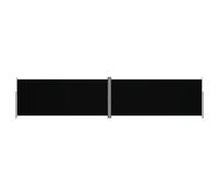 vidaXL Store latéral extensible noir 220x1000 cm