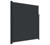 vidaXL Store latéral extensible noir 220x500 cm