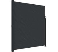 vidaXL Store latéral extensible noir 220x600 cm